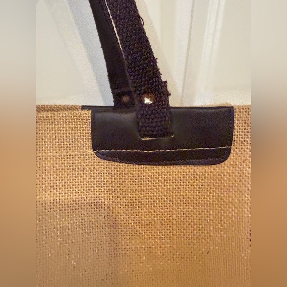 The Cove Atlantis Jute Tote Beach Bag - Picture 2 of 7